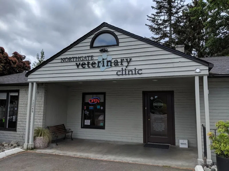 menu 1 of Northgate Veterinary Clinic